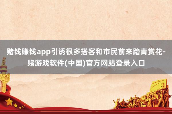 赌钱赚钱app引诱很多搭客和市民前来踏青赏花-赌游戏软件(中国)官方网站登录入口